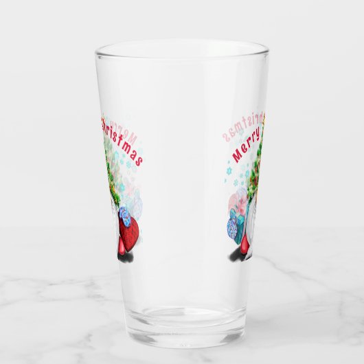 Weihnachtsgottesdienst mit Geschenkglas - Anpassba Glas (Rechts)