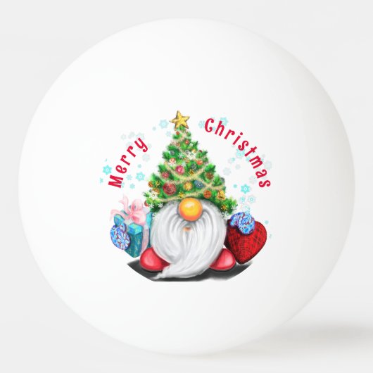 Weihnachtsgottesdienst mit Ping Pong Ball Tischtennisball (Vorderseite)