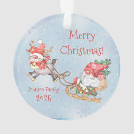 Weihnachtsgottesdienst mit Rentierfest Ceram Ornament