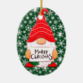 Weihnachtsgottesdienst personalisierte Keramik Orn Keramik Ornament (Vorne)