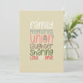 Weihnachtsgotteskarte Feiertagskarte (Stehend Vorderseite)