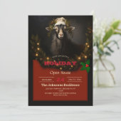 Weihnachtsgotteslicht Einladung (Stehend Vorderseite)