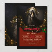 Weihnachtsgotteslicht Einladung (Vorne/Hinten)