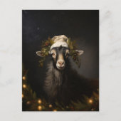 Weihnachtsgotteslicht Postkarte (Vorderseite)