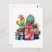 Weihnachtsgotteslicht Postkarte (Vorne/Hinten)