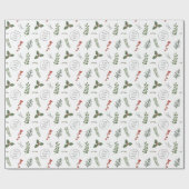 Weihnachtsgotteslogos für Kleinunternehmen Geschenkpapier (Flach)