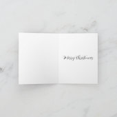 Weihnachtsgöttin Feiertagskarte (Innenseite)