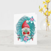 Weihnachtsgottkarte Karte (Gelbe Blume)