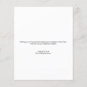 Weihnachtsgottlob Gold Schwarzer Kraut (Rückseite)