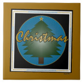 Weihnachtsgrafik Fliese (Vorderseite)