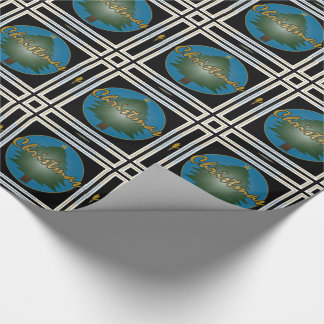 Weihnachtsgrafik Geschenkpapier