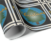 Weihnachtsgrafik Geschenkpapier (Rolleneckpunkt)