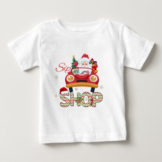 Weihnachtsgrafik-T-Shirt Baby T-shirt (Vorderseite)
