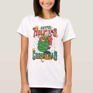 Weihnachtsgrafik-T-Shirt | Holiday Spaß T - Shirt