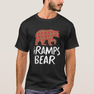 Weihnachtsgrampen Bär Red Buffalo Kariert Xmas Fal T-Shirt
