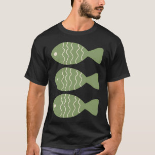 Weihnachtsgras Karpfen T-Shirt