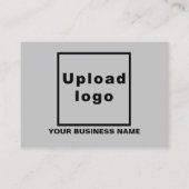 Weihnachtsgraue Rabattkarte (Rückseite)