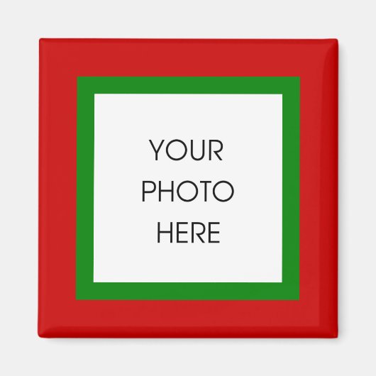 Weihnachtsgrenze Magnet (Vorne)