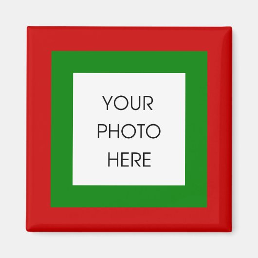 Weihnachtsgrenze Magnet (Vorne)