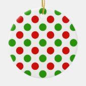 Weihnachtsgroße Keramik Ornament (Vorne)