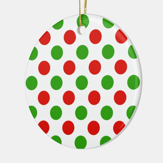 Weihnachtsgroße Keramik Ornament (Links)