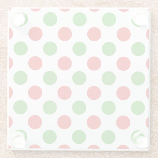 Weihnachtsgroßer Glasuntersetzer (Rückseite)