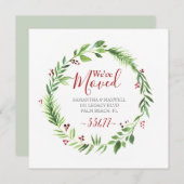 Weihnachtsgrün-Bewegung Ankündigung (Vorne/Hinten)