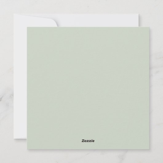 Weihnachtsgrün-Bewegung Ankündigung (Rückseite)