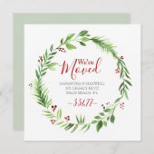 Weihnachtsgrün-Bewegung Ankündigung (Vorne/Hinten)