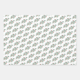 Weihnachtsgrün Blätter & Berries