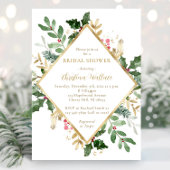 Weihnachtsgrün Bridal Dusche Einladungen