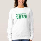 Weihnachtsgrün Crew Sweater Sweatshirt (Vorderseite)