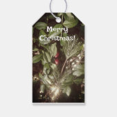 Weihnachtsgrün - Geschenk-Tag Geschenkanhänger (Vorderseite)