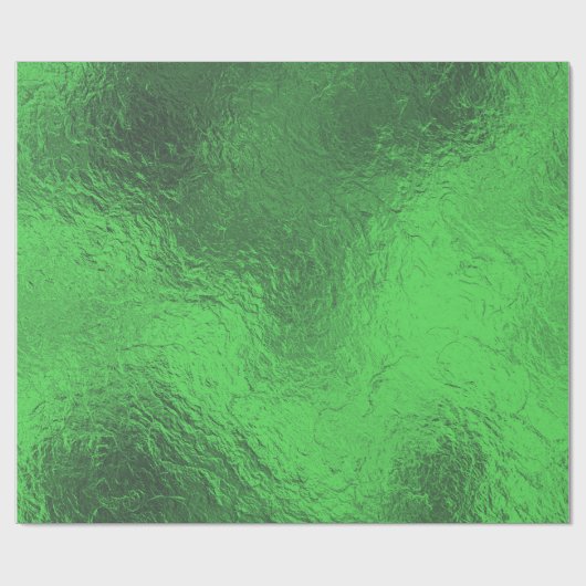 Weihnachtsgrün Geschenkpapier (Flach)