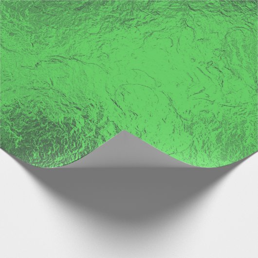 Weihnachtsgrün Geschenkpapier (Ecke)