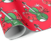 Weihnachtsgrün Geschenkpapier (Rolleneckpunkt)