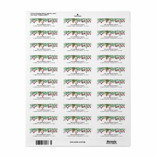 Weihnachtsgrün im Wasser (Vorne)