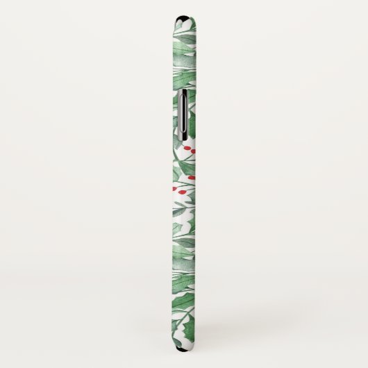 Weihnachtsgrün im Wasser Case-Mate iPhone Hülle (Hinten/Rechts)