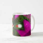 Weihnachtsgrün Kaffeetasse (VorderseiteRechts)