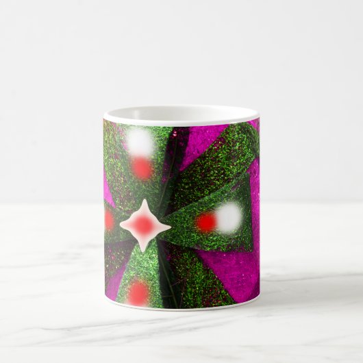 Weihnachtsgrün Kaffeetasse (Mittel)