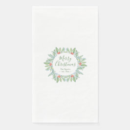 Weihnachtsgrün Papier Napkin Serviette