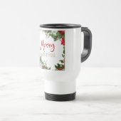 Weihnachtsgrün Reisebecher (VorderseiteRechts)