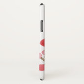 Weihnachtsgrün & Rote Berry Personalisierter Name Case-Mate iPhone Hülle (Hinten/Rechts)