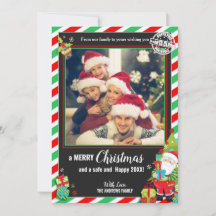 Weihnachtsgrün Rotes Foto Weihnachtsgrüße