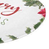 Weihnachtsgrün Schneidebrett (Ecke)