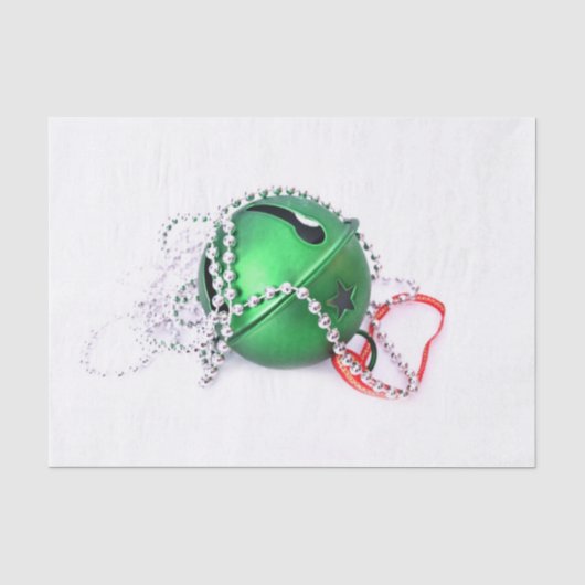 Weihnachtsgrün Seidenpapier (Vorderseite)