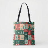 Weihnachtsgrün Tasche (Vorderseite)