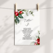 Weihnachtsgrün Tischnummer 7 Sitzplan