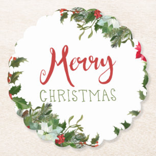 Weihnachtsgrün Untersetzer