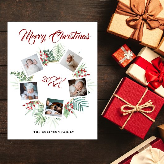 Weihnachtsgrün Weihnachten - Collage